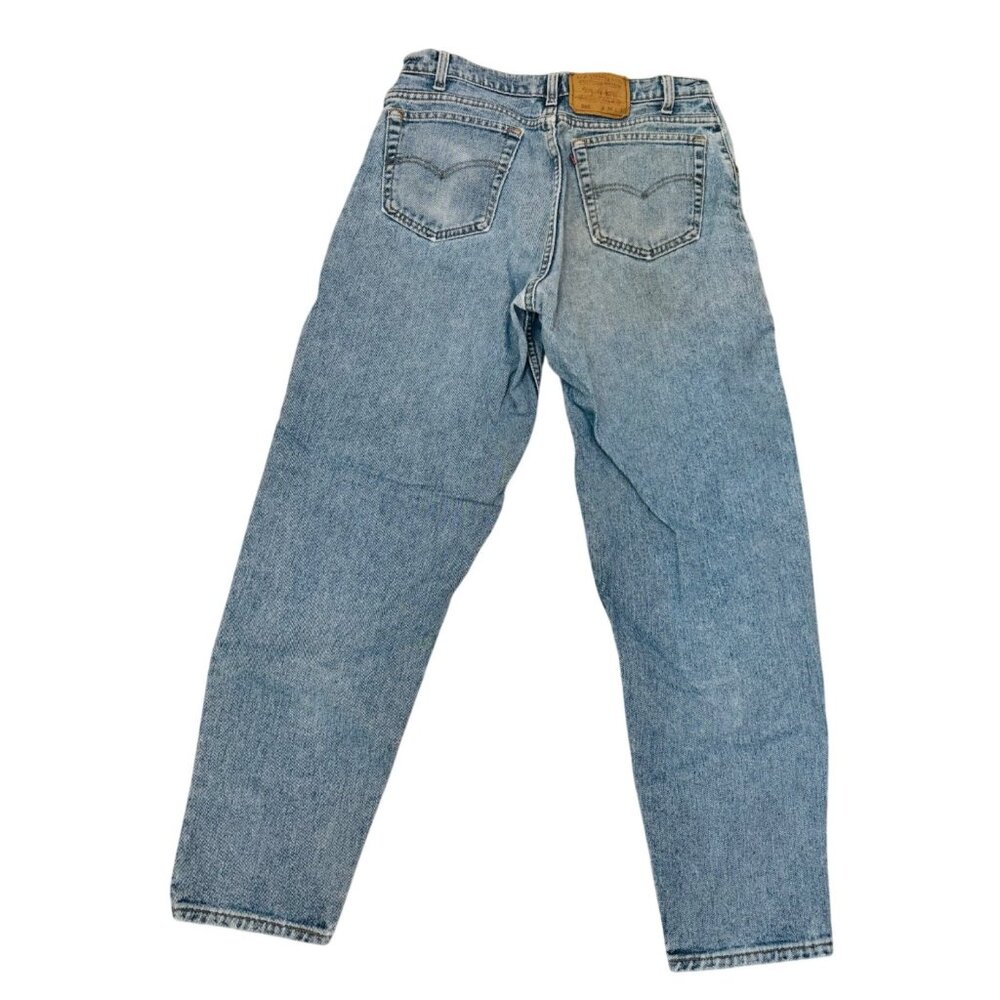 Vintage Levis 560 Mens Light Wash 90s Jeans W34 L32 Tapered Loose Fit USA Retro - Picture 2 of 10